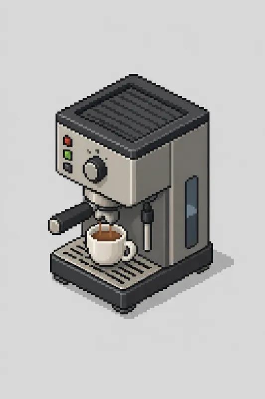 Minimal Isometric 8bit Pixel Icons