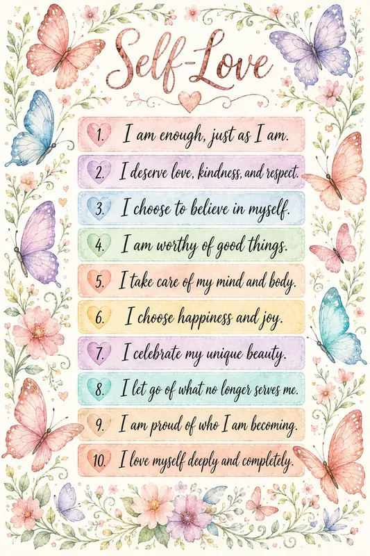 Positive Affirmation Poster Generator