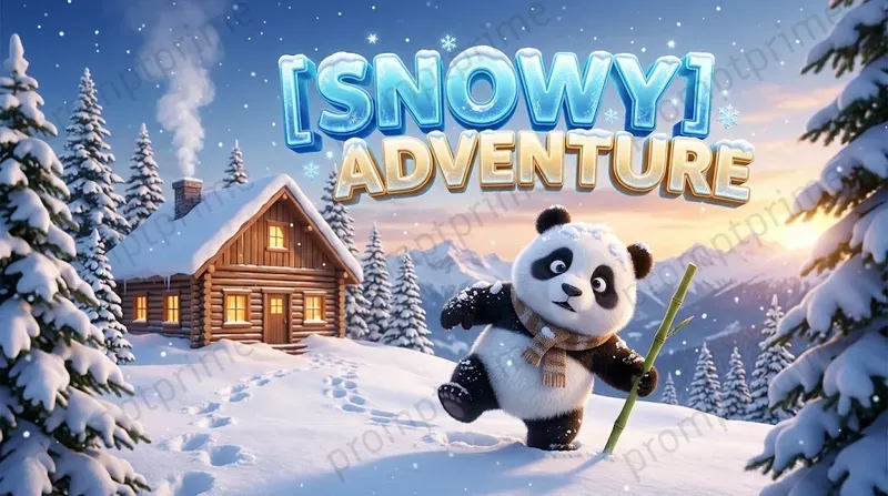 Cartoon Animal Posters With Text
