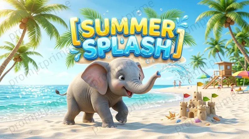 Cartoon Animal Posters With Text