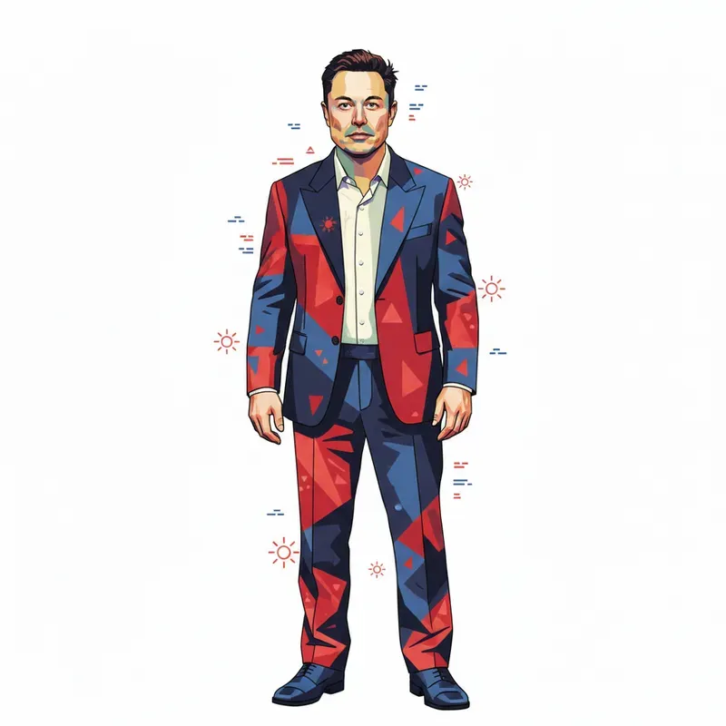 Geometric Celebrity Illustrations