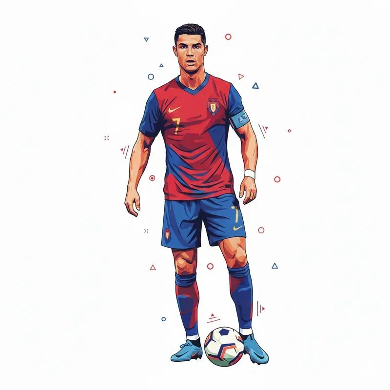 Geometric Celebrity Illustrations
