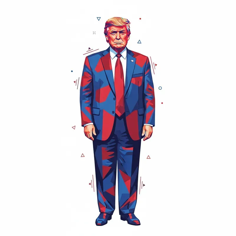Geometric Celebrity Illustrations