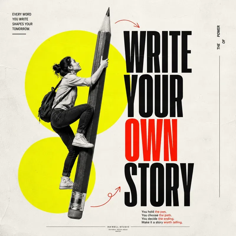 Bold Editorial Posters