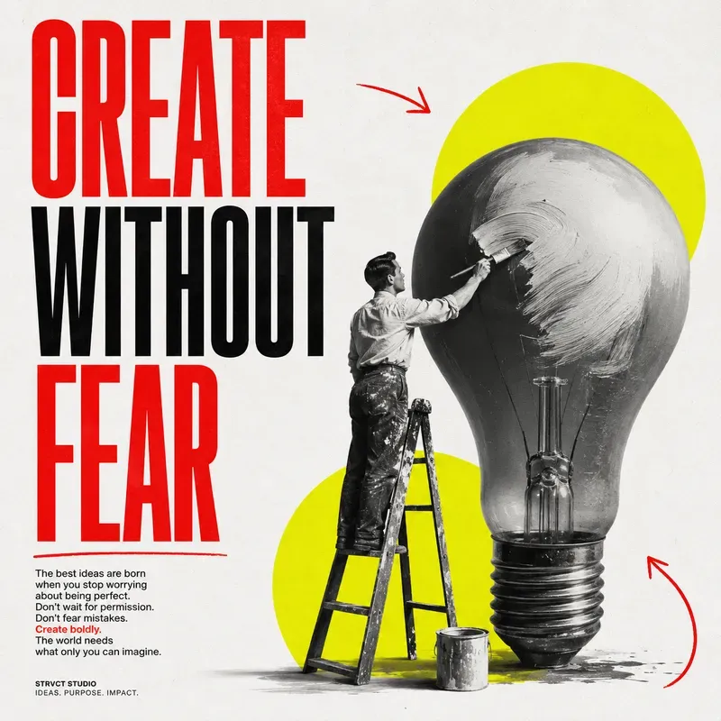 Bold Editorial Posters