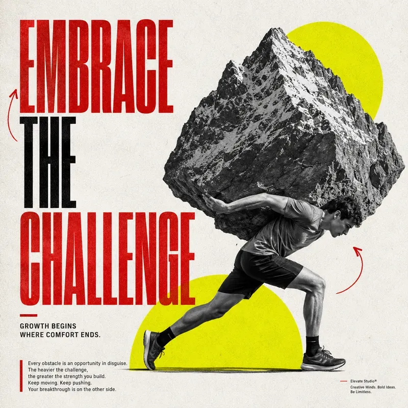 Bold Editorial Posters