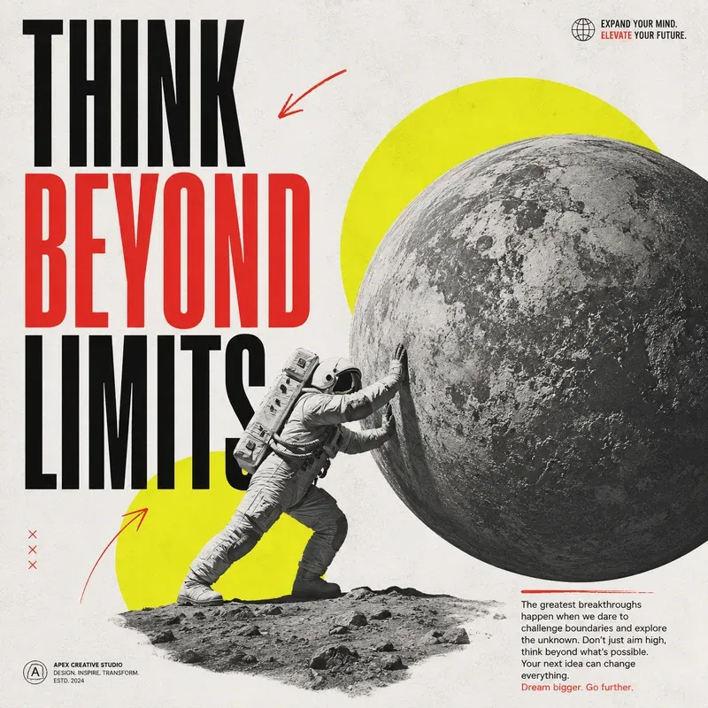 Bold Editorial Posters