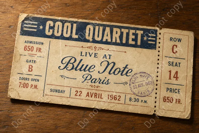 Vintage Concert Ticket Stubs