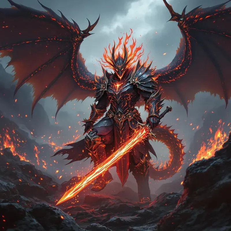 Heaven Vs Hell Fantasy Art RPG Designs