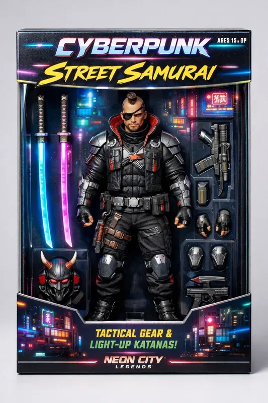 Boxed Action Figure Generator