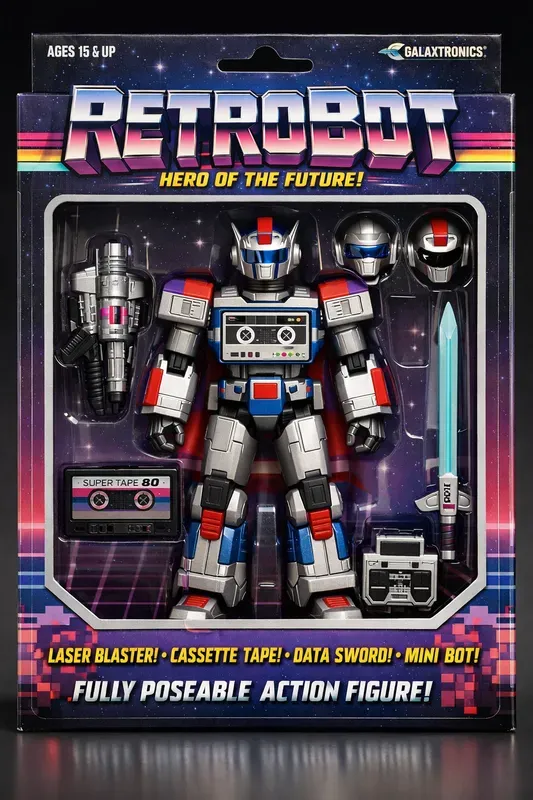 Boxed Action Figure Generator