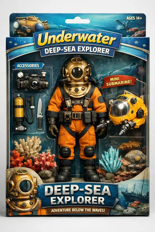 Boxed Action Figure Generator