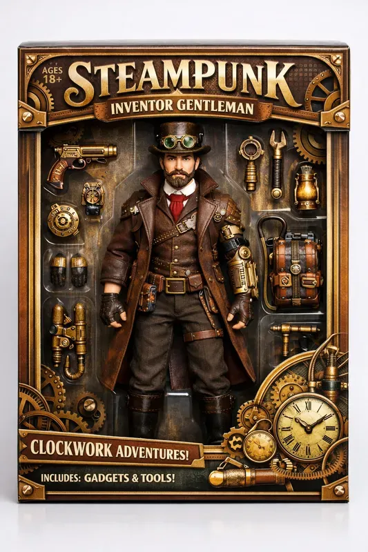Boxed Action Figure Generator
