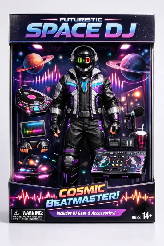 Boxed Action Figure Generator