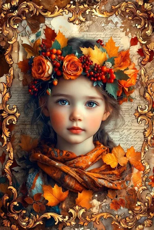 Autumn Fairytale Junk Journal Ephemera