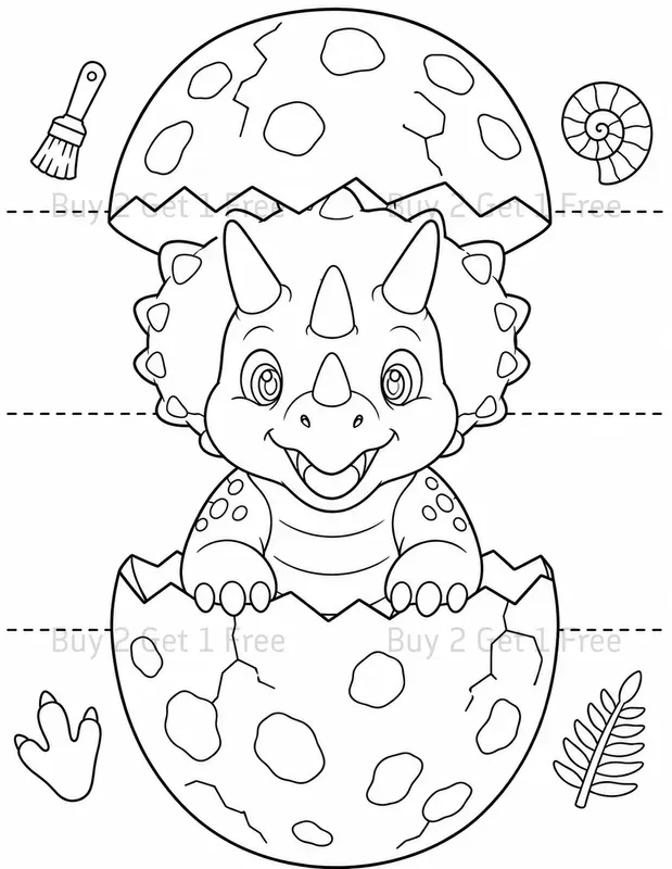 Peekaboo Coloring Book Paper Crafts