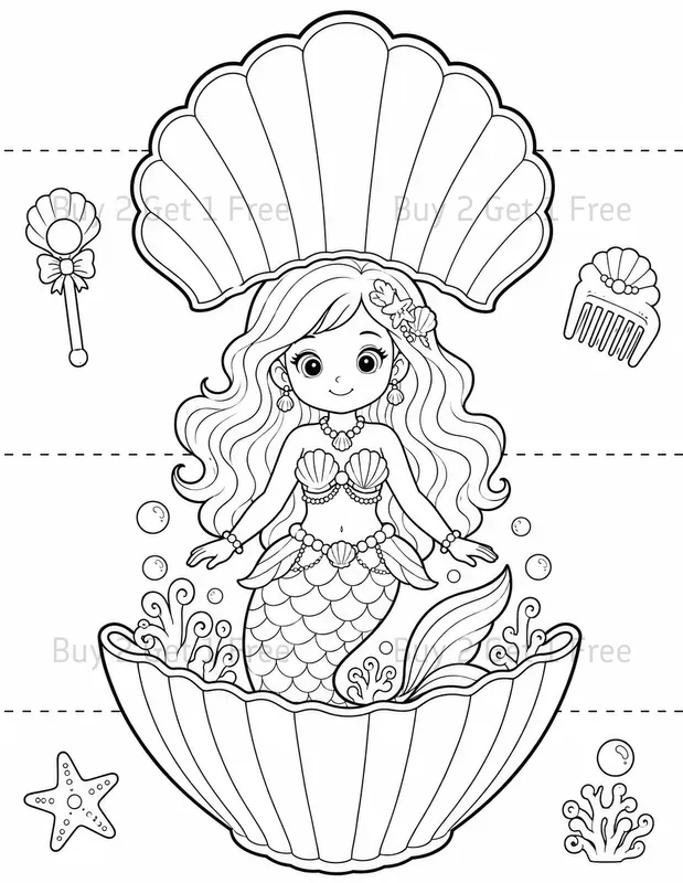 Peekaboo Coloring Book Paper Crafts