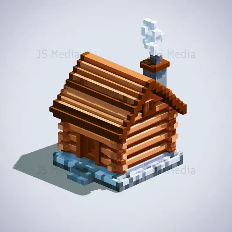 Isometric 3D Voxel Game Assets