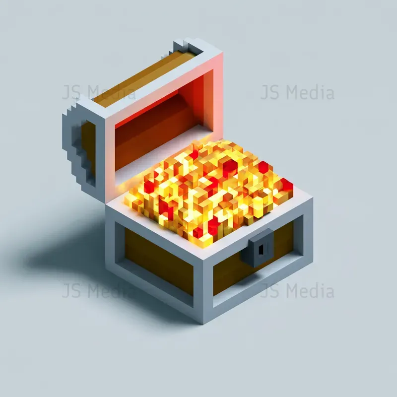 Isometric 3D Voxel Game Assets
