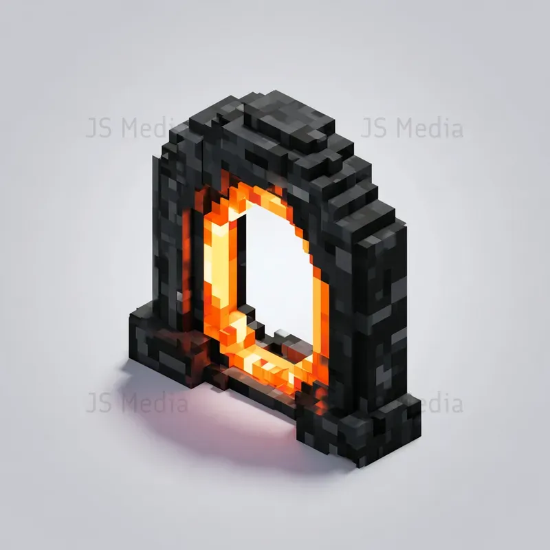 Isometric 3D Voxel Game Assets