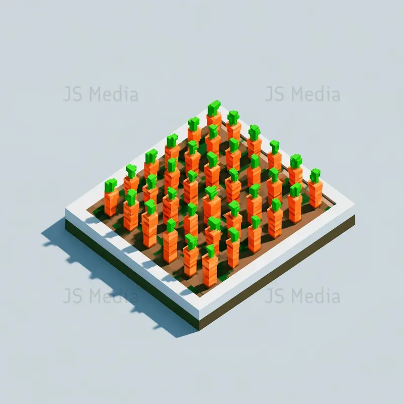 Isometric 3D Voxel Game Assets