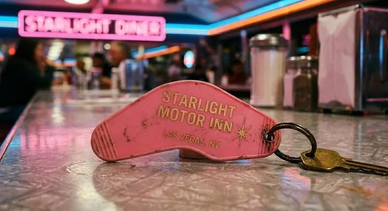 70s Nostalgic Motel Key Generator