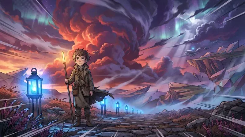 Sublime Sky Anime Key Visual Engines