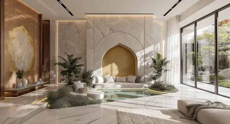 Luxury Modern Interiors Neoislamic 8K