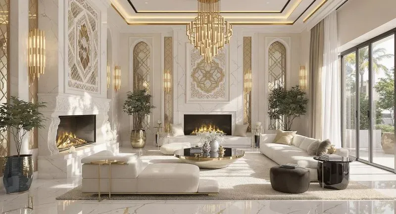 Luxury Modern Interiors Neoislamic 8K