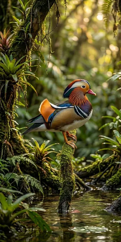 Vertical Bird Portrait Generator