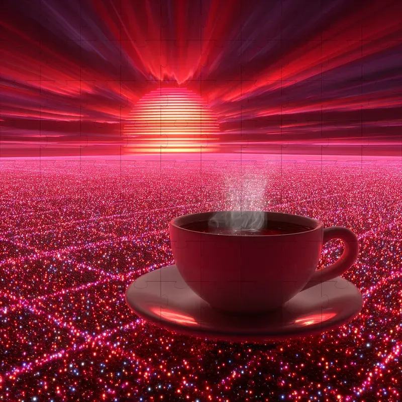 3D Synthwave Neon Retro Glows