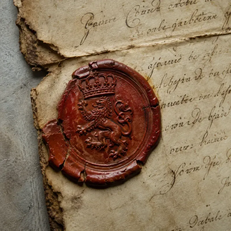 Junk Journal Wax Seal Parchment Ephemera