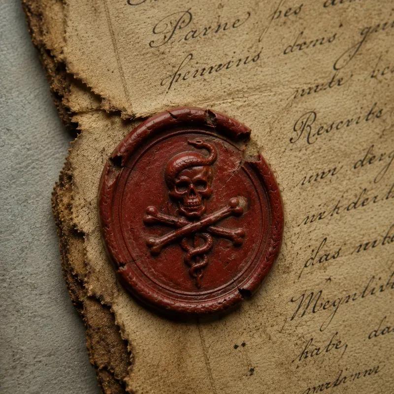 Junk Journal Wax Seal Parchment Ephemera