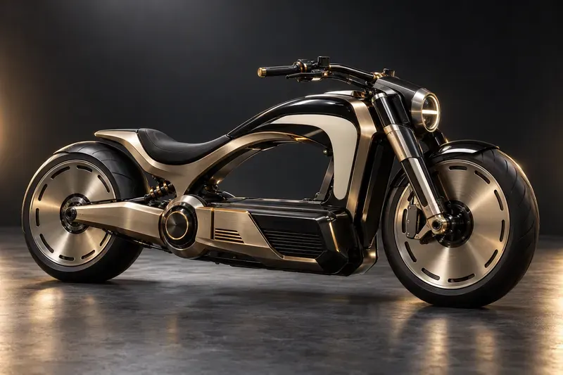 Futuristic Motorcycle Concept Posters