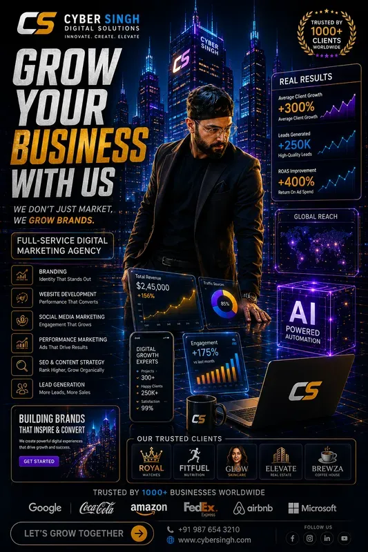 Ultra Premium Business Poster Generator