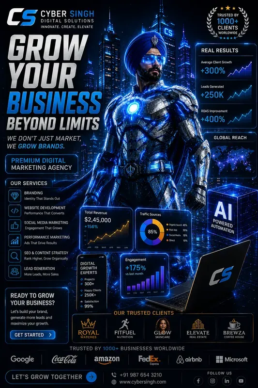 Ultra Premium Business Poster Generator