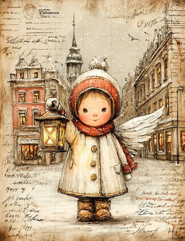 Cozy Vintage Postacrds