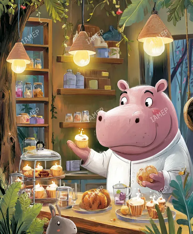 Cartoonish Storybook Illustrations