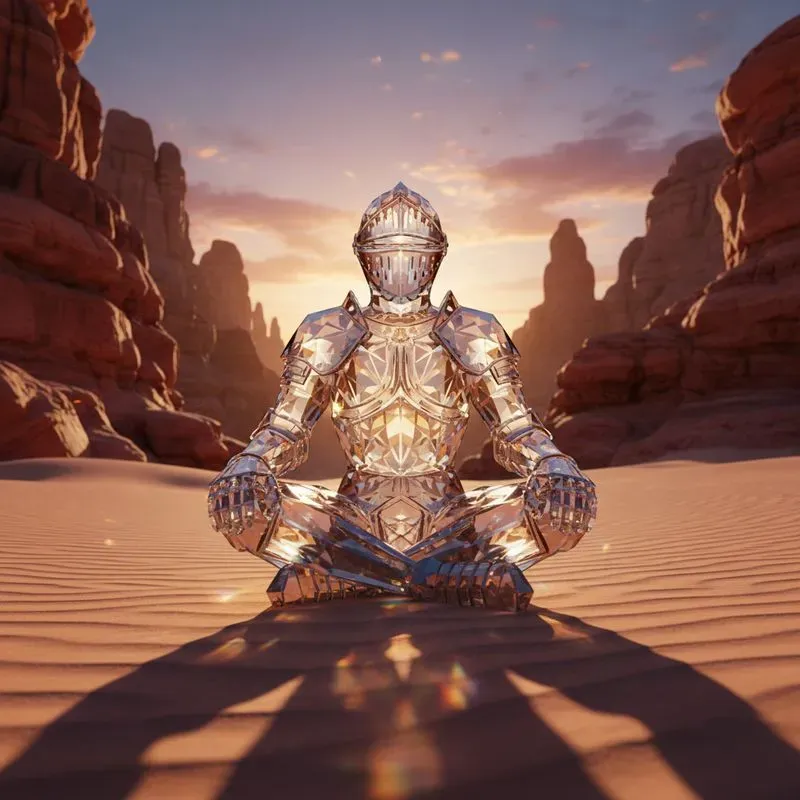 Crystal Glass Figures