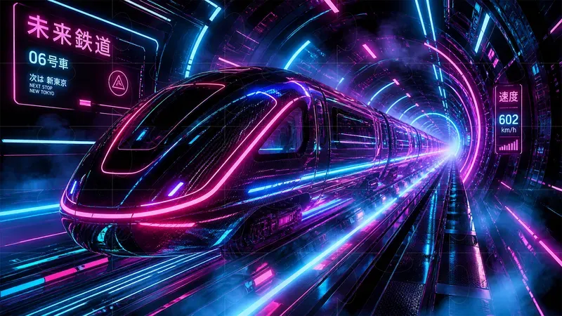 Cyberpunk Neon Etch Engravings