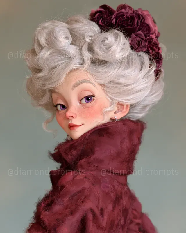 Polished Fantasy Doll Portraits