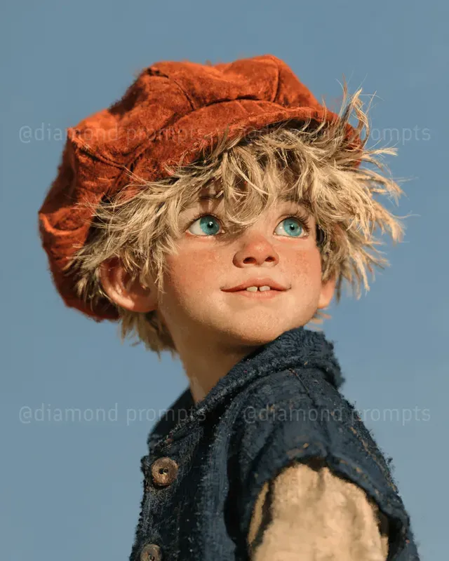 Polished Fantasy Doll Portraits
