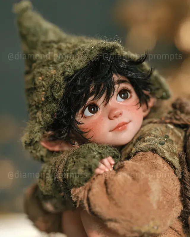 Polished Fantasy Doll Portraits