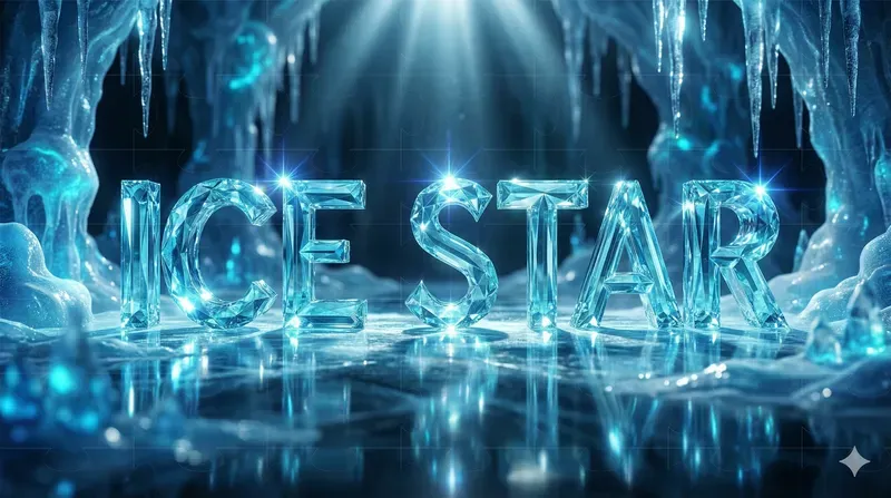 Crystal Diamond Text Generator