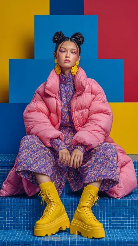 Bold Pop Art Fashion Editorials