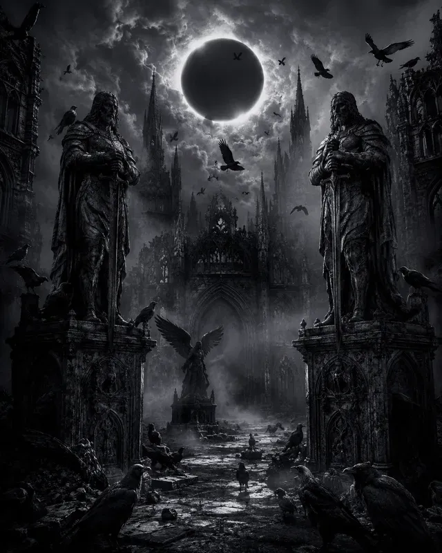 Moonlit Gothic Fantasy Realms