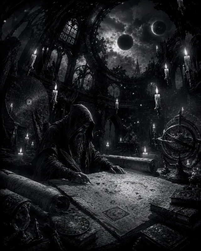 Moonlit Gothic Fantasy Realms