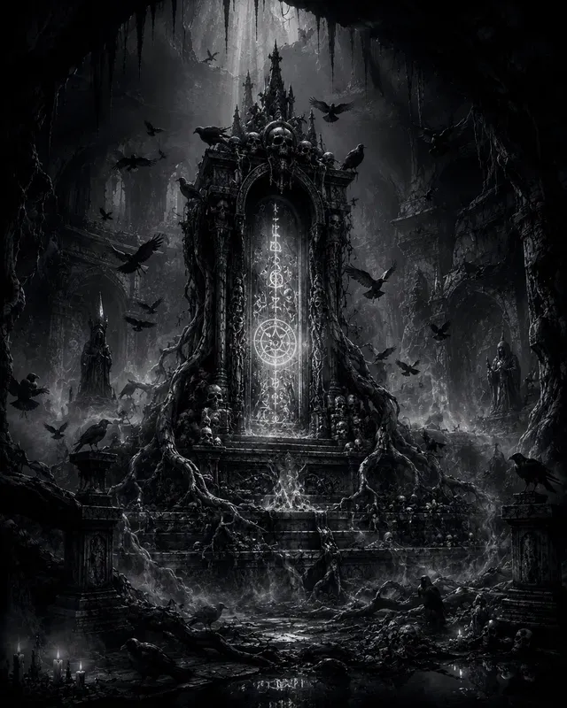 Moonlit Gothic Fantasy Realms