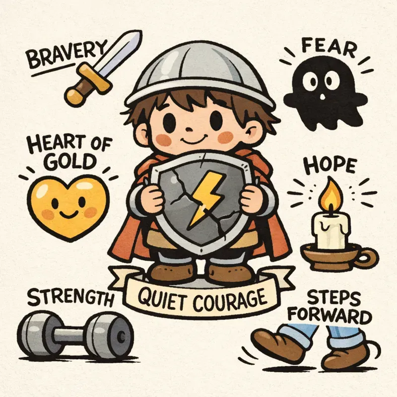 Symbolic Cartoon Hero Illustrations