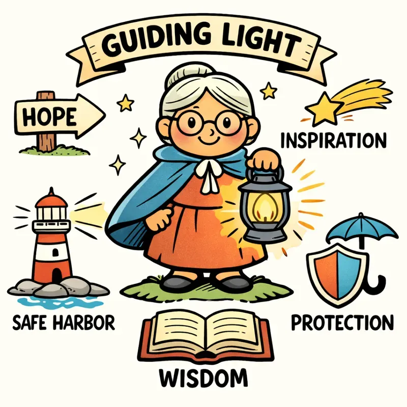 Symbolic Cartoon Hero Illustrations